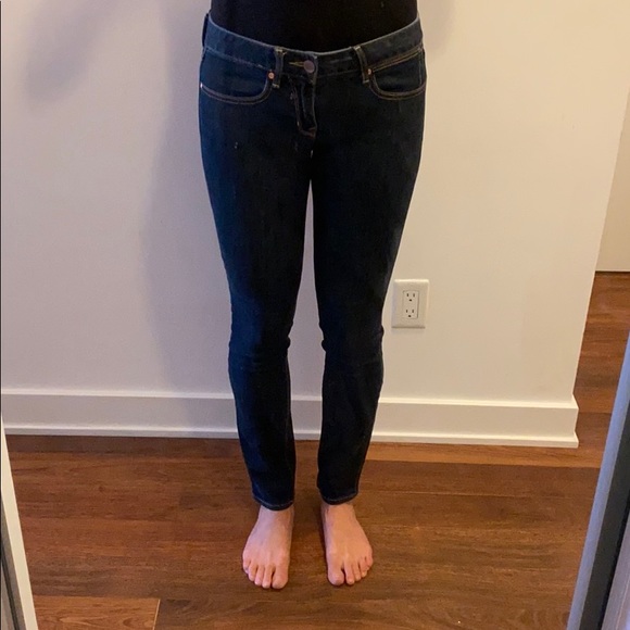 GAP dark wash skinny jeans - Picture 1 of 7